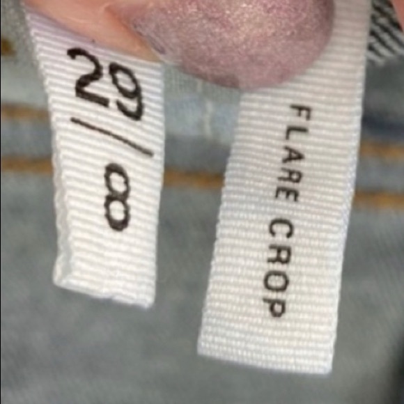 LOFT flare crop jeans - size 8 - Picture 6 of 7